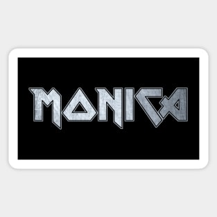 Heavy metal Monica Sticker